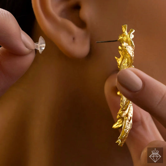 Anti-Tarnish Sunflower Earrings