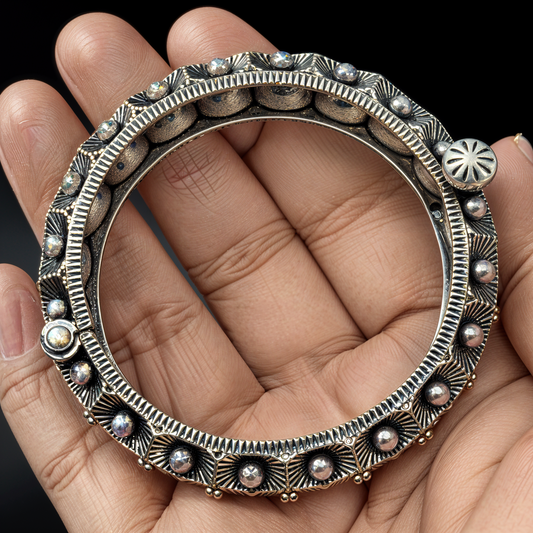 oxidised bangles set for women
