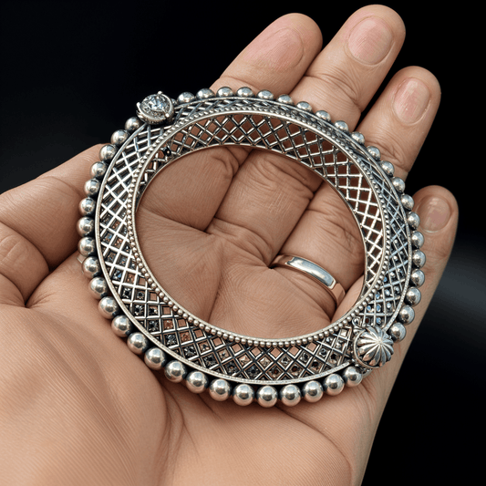 oxidised bangles set for women