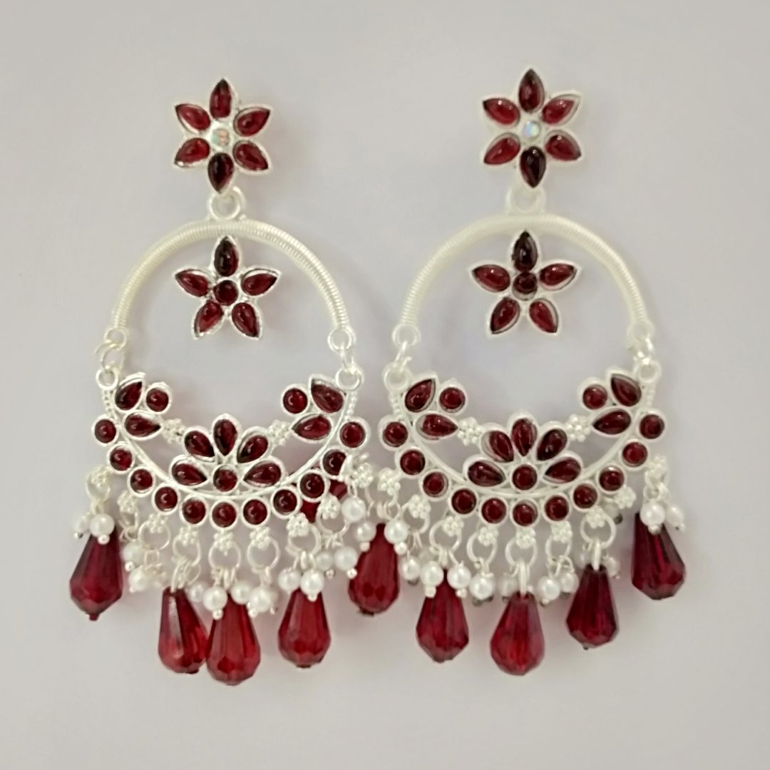 Red Chandelier Earrings – Traditional & Statement Jewelry