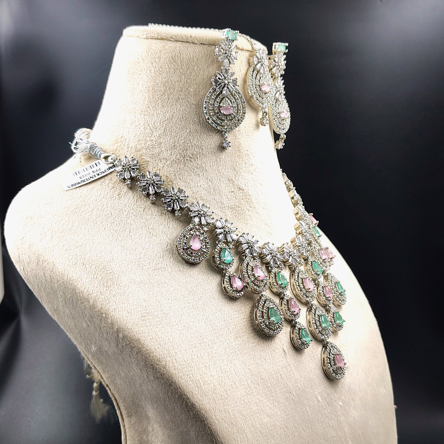 American Diamond Necklace Set