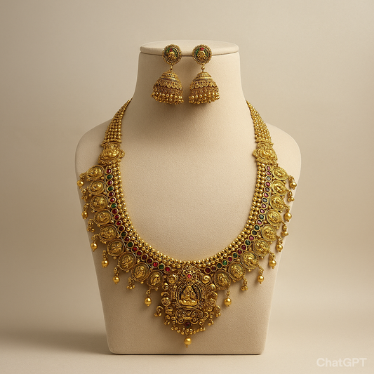 Gold-plated Multicolor Jewel Set