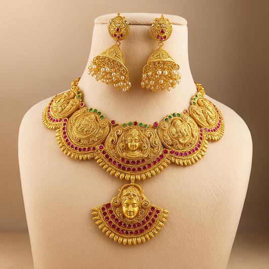 Brass Gold-plated  Jewel Set