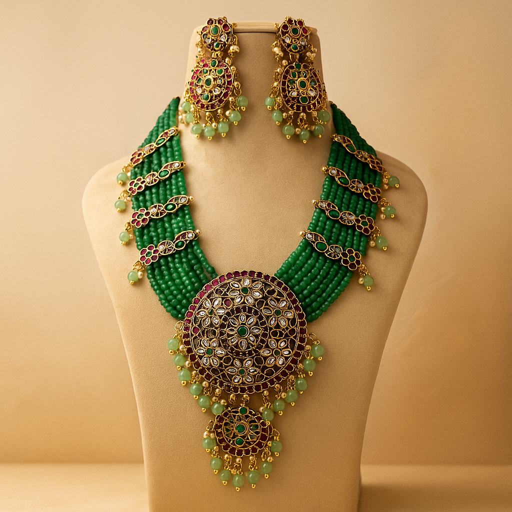 Temple Necklace for Women | Traditional Bridal Jewellery Online